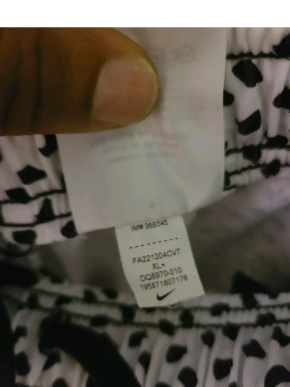 Unisex Nike Drifit 2piece  Blk/white/grey XL + Kids Mesh Pockets - Picture 10 of 10